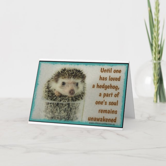 Âme non éveillée - Carte d'anniversaire (Devant)