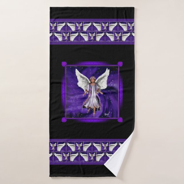 Âme violette (Serviette de bain)