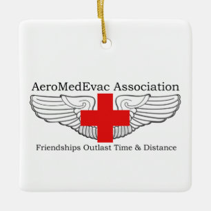 AMEA-Logo / Motto-Ornament Keramikornament