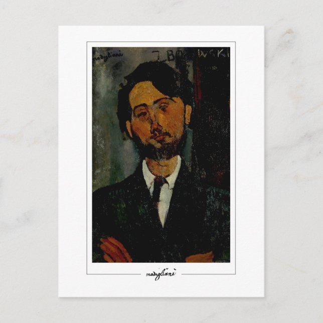 Amedeo Modigliani #158 - Fine Art Postkarte (Vorderseite)