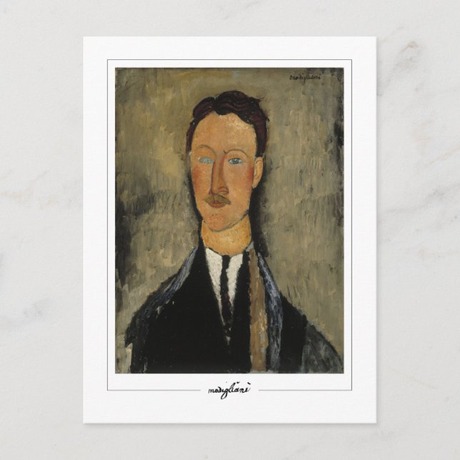 Amedeo Modigliani #351 - Fine Art Postkarte (Vorderseite)