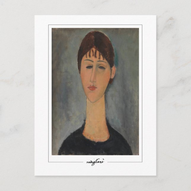Amedeo Modigliani #353 - Fine Art Postkarte (Vorderseite)