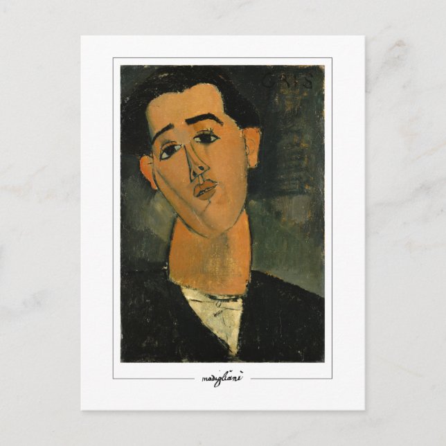 Amedeo Modigliani #3 - Feine Kunst Postkarte (Vorderseite)