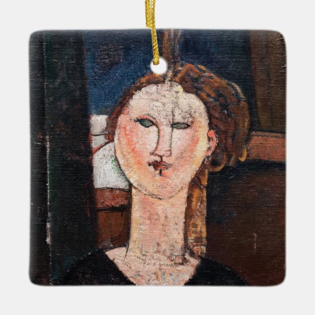 Amedeo Modigliani - Antonia Keramikornament (Vorderseite)