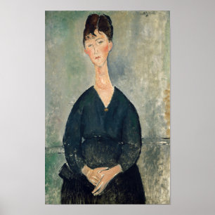 Amedeo Modigliani - Cafésängerin Poster
