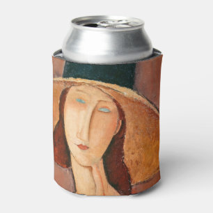 Amedeo Modigliani - Jeanne Hebuterne in Large Hat Dosenkühler