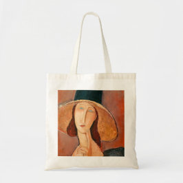 Amedeo Modigliani - Jeanne Hebuterne in Large Hat Tragetasche