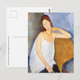 Amedeo Modigliani - Jeanne Hebuterne Postkarte