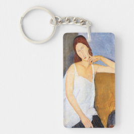 Amedeo Modigliani - Jeanne Hebuterne Schlüsselanhänger
