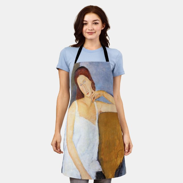Amedeo Modigliani - Jeanne Hebuterne Schürze (Getragen)