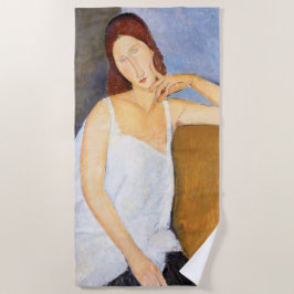 Amedeo Modigliani - Jeanne Hebuterne Strandtuch