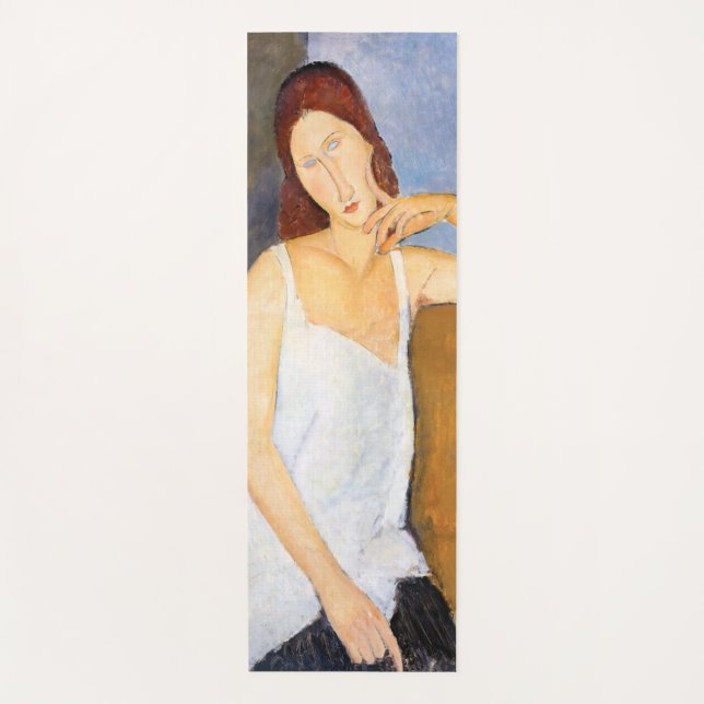 Amedeo Modigliani - Jeanne Hebuterne Yogamatte (Vorderseite)