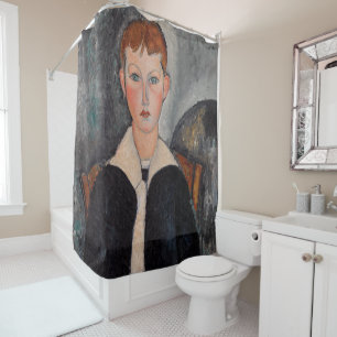 Amedeo Modigliani - Junge in Sailor Anzug Duschvorhang