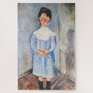 Amedeo Modigliani - Kleines Mädchen in Blau