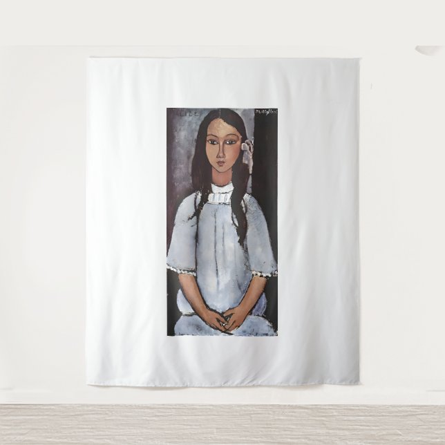 Amedeo Modigliani Kunstmalerei Wandteppich (Vorderseite)