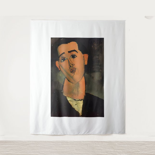 Amedeo Modigliani Kunstwerk Wandteppich (Vorderseite)