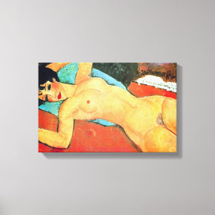 Amedeo Modigliani - Liegende Frau Leinwanddruck