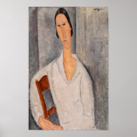 Amedeo Modigliani — Madame Hanka Zborowska Leaning