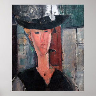 Amedeo Modigliani - Madame Pompadour Poster