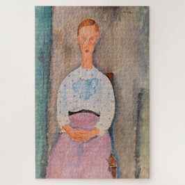 Amedeo Modigliani - Mädchen mit Polka-Dot-Bluse