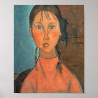 Amedeo Modigliani - Mädchen mit Schweinen