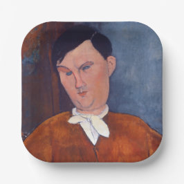 Amedeo Modigliani - Monsieur Deleu Pappteller