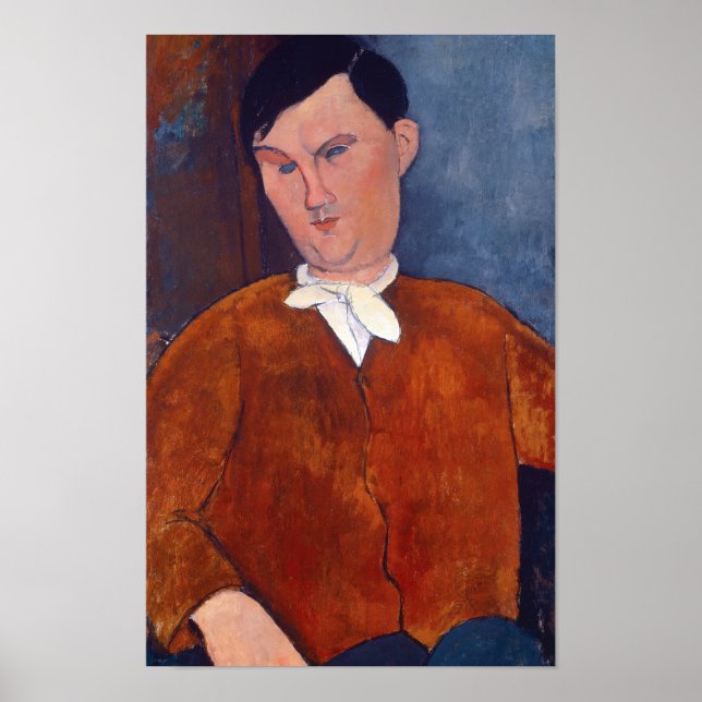 Amedeo Modigliani - Monsieur Deleu Poster (Vorne)