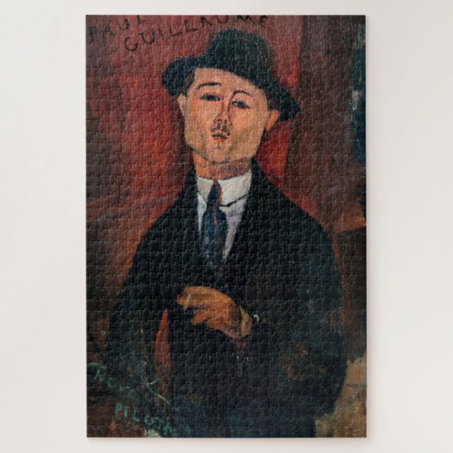 Amedeo Modigliani - Paul Guillaume, Novo Pilota (Vertikal)
