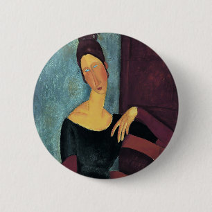 Amedeo Modigliani, Portrait der Ehefrau des Künstl Button
