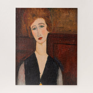 Amedeo Modigliani - Portrait einer Frau