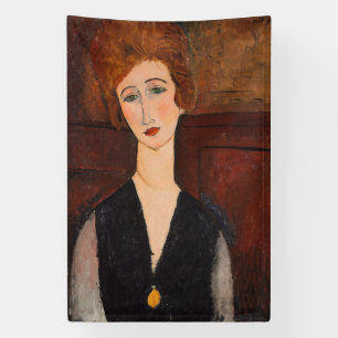 Amedeo Modigliani - Portrait einer Frau Banner