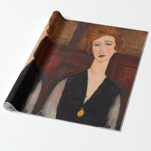 Amedeo Modigliani - Portrait einer Frau Geschenkpapier