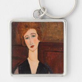 Amedeo Modigliani - Portrait einer Frau Schlüsselanhänger