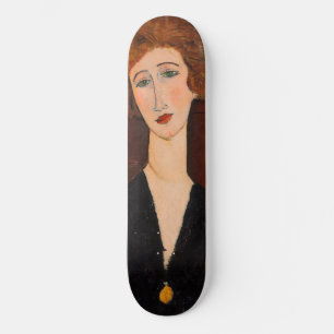 Amedeo Modigliani - Portrait einer Frau Skateboard