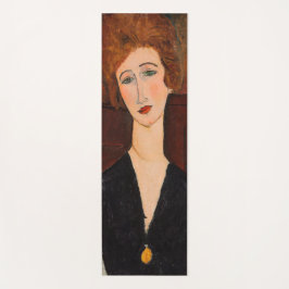 Amedeo Modigliani - Portrait einer Frau Yogamatte