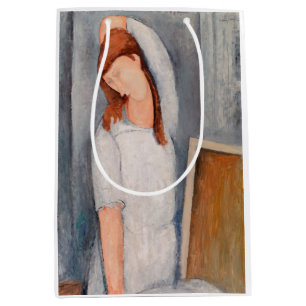 Amedeo Modigliani - Portrait Jeanne Hebuterne #1 Mittlere Geschenktüte