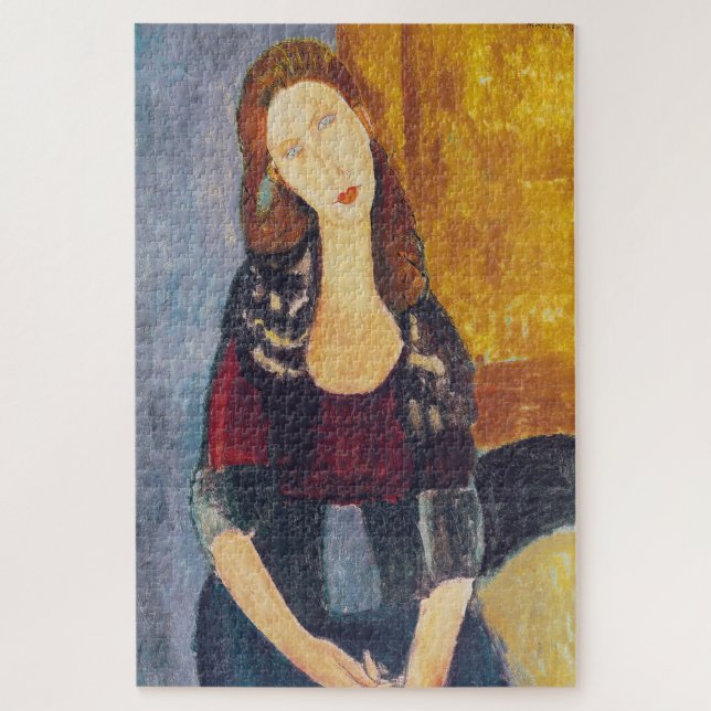 Amedeo Modigliani - Portrait Jeanne Hebuterne #2 (Vertikal)