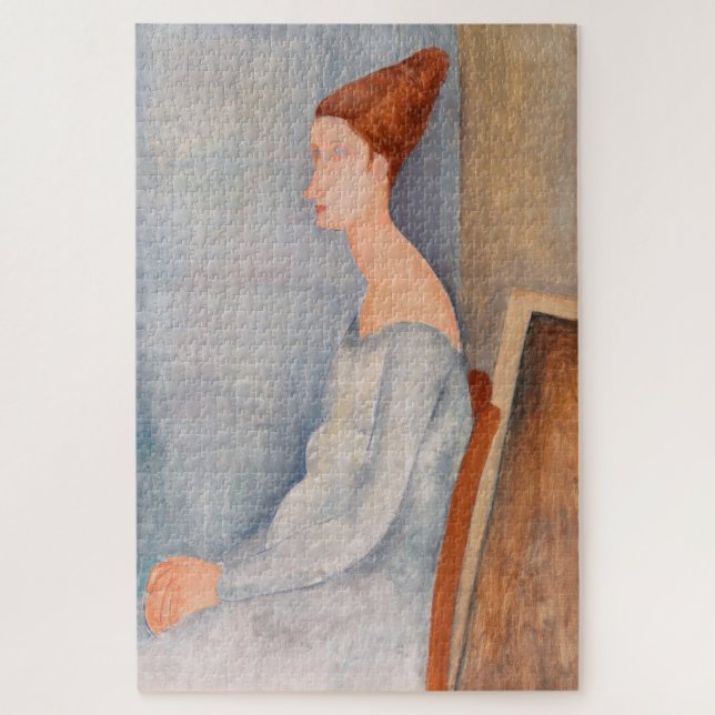 Amedeo Modigliani - Portrait Jeanne Hebuterne #3 (Vertikal)