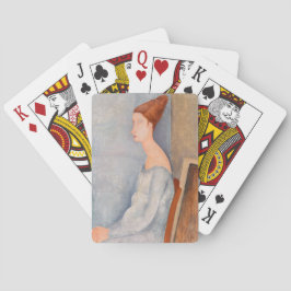 Amedeo Modigliani - Portrait Jeanne Hebuterne #3 Spielkarten