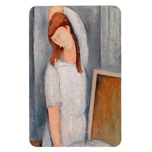 Amedeo Modigliani - Porträt Jeanne Hebuterne #1 Magnet