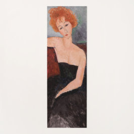 Amedeo Modigliani - Rothaarige Girl Abend Dress Yogamatte