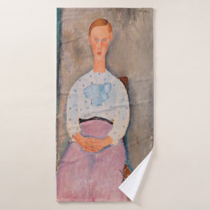 Amedeo Modigliani - Une fille avec une blouse Polk