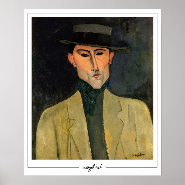 Amedeo Modigliani Zedign Affiche d'art #273 (Devant)