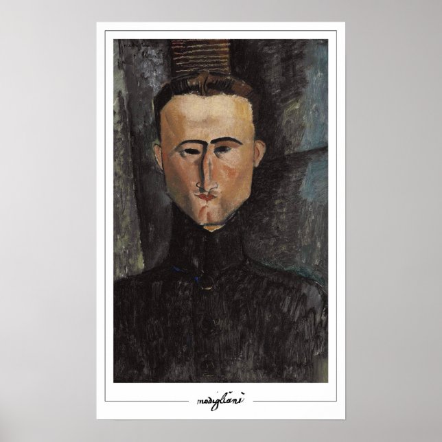 Amedeo Modigliani Zedign Art Poster #167 (Vorne)