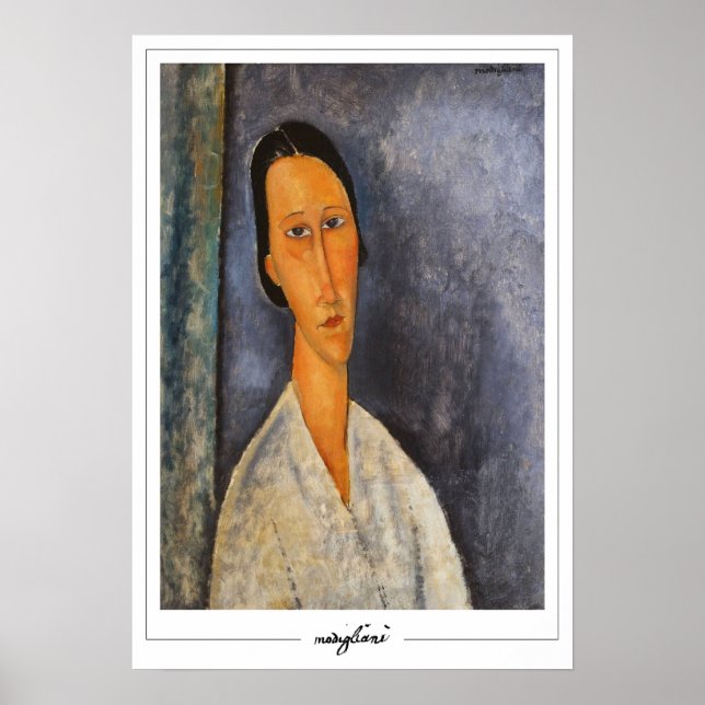 Amedeo Modigliani Zedign Art Poster #184 (Vorne)