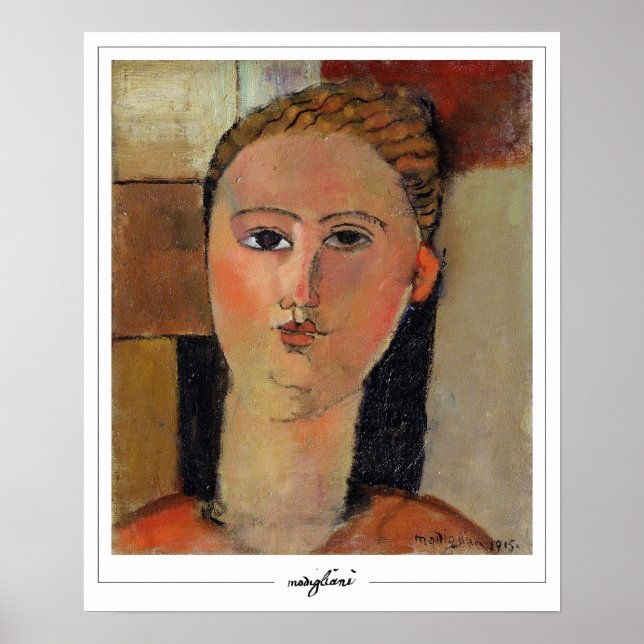 Amedeo Modigliani Zedign Art Poster #269 (Vorne)