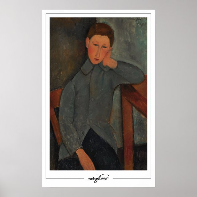 Amedeo Modigliani Zedign Art Poster #96 (Vorne)