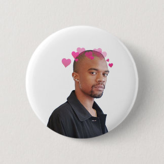 Ameer Vann mit Herzen - Brockhampton Button