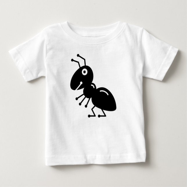 Ameise Baby T-shirt (Vorderseite)
