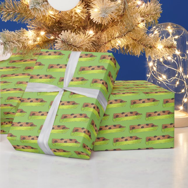 Ameisen auf einem Rundholz Butter Raisins Celery F Geschenkpapier (Feiertage)